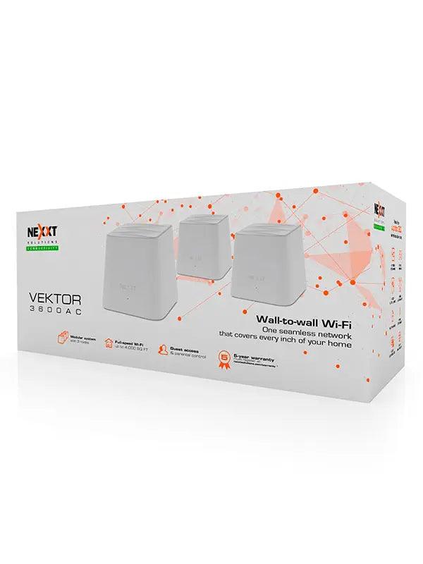 Router Nexxt Mesh Vektor3600-AC-Router-Innovacell