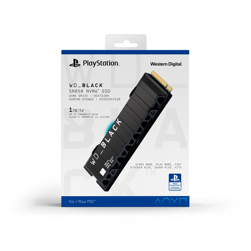 SSD 1Tb PS5 Western Digital WD_BLACK SN850 NVMe™ Western Digital - Innovacell