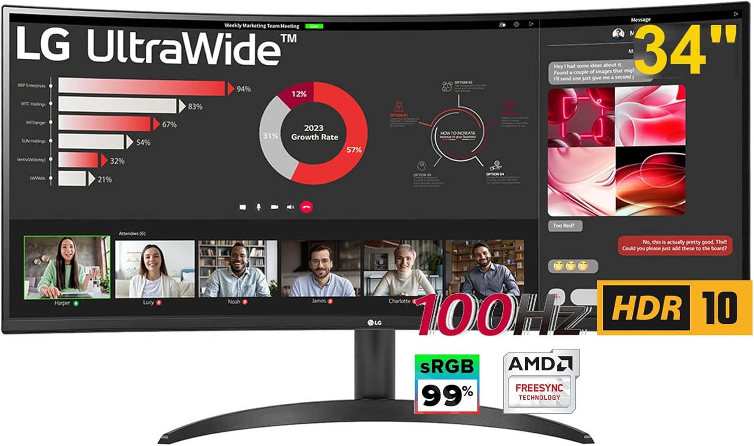 Monitor LG Ultrawide 34