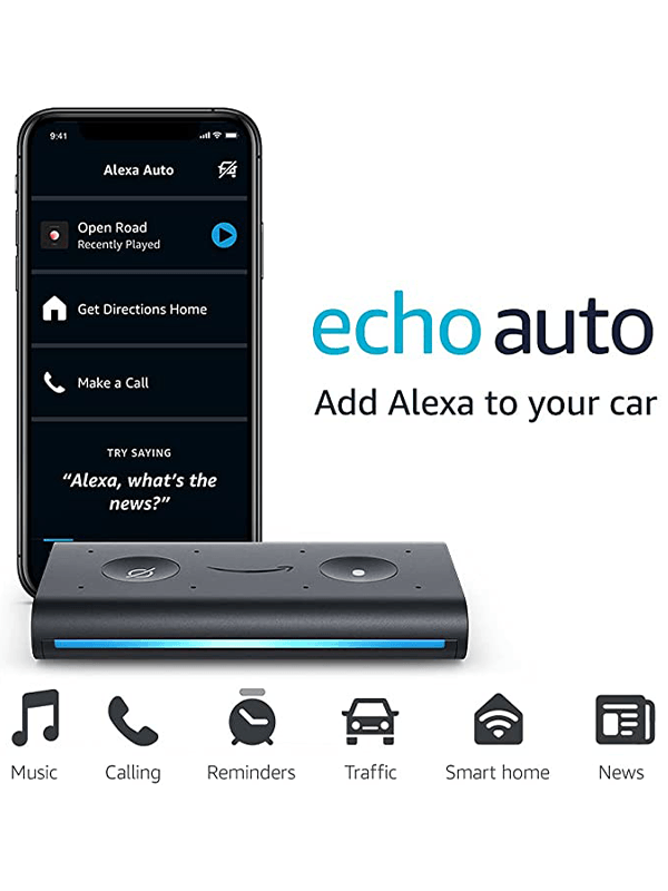 Asistente inteligente Echo Auto con Alexa-Domótica-Innovacell