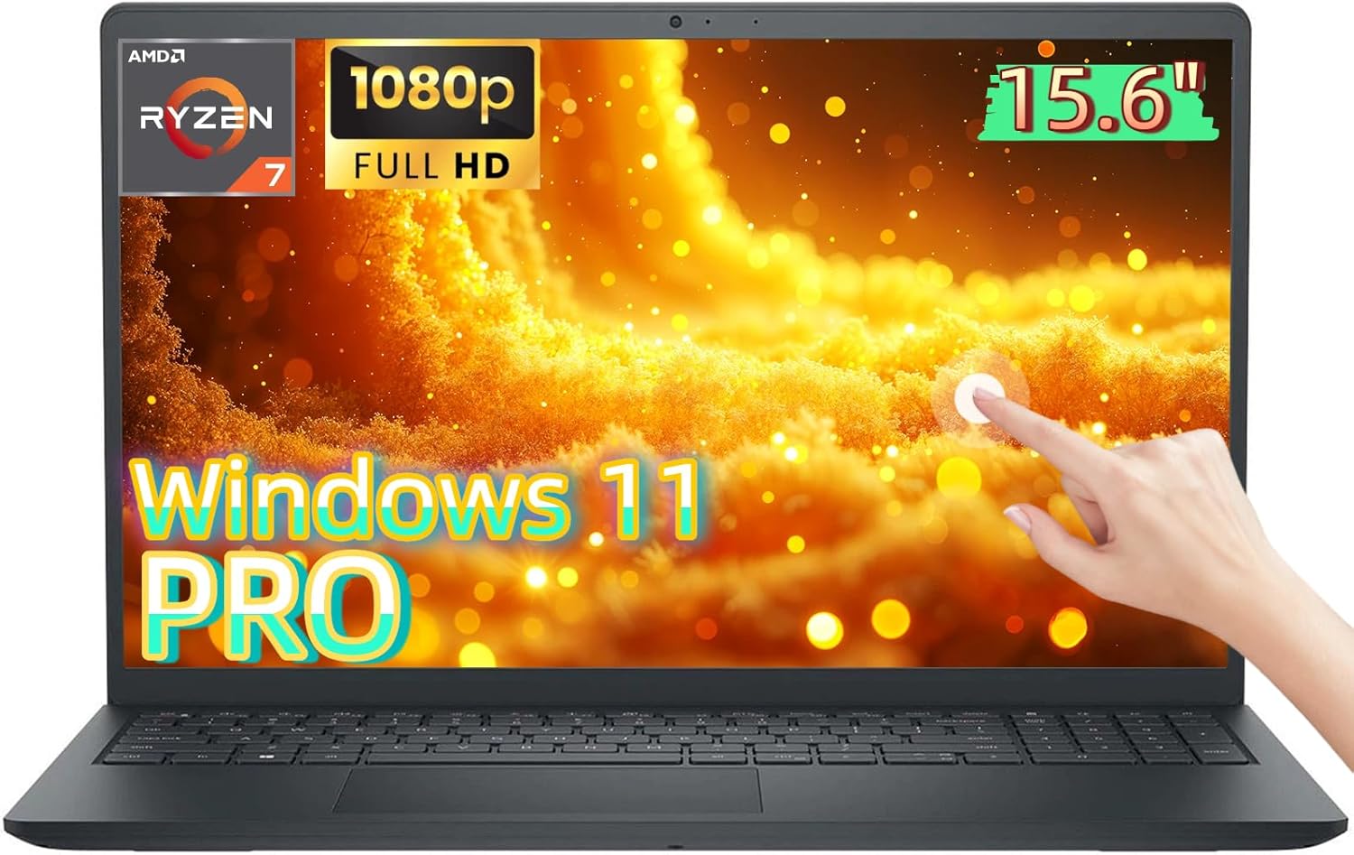 Laptop Dell Inspiron 15 Touch Ryzen 7 7730U 16GB 512GB | InnovaCell