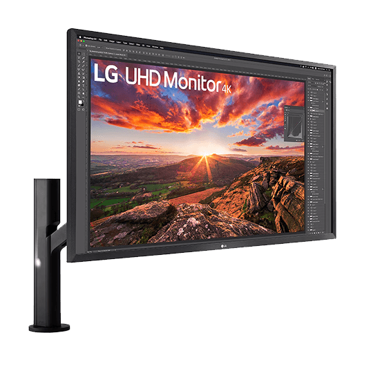 Monitor LG 31.5'' UHD 4K 32UK580-B - Monitor - Innovacell