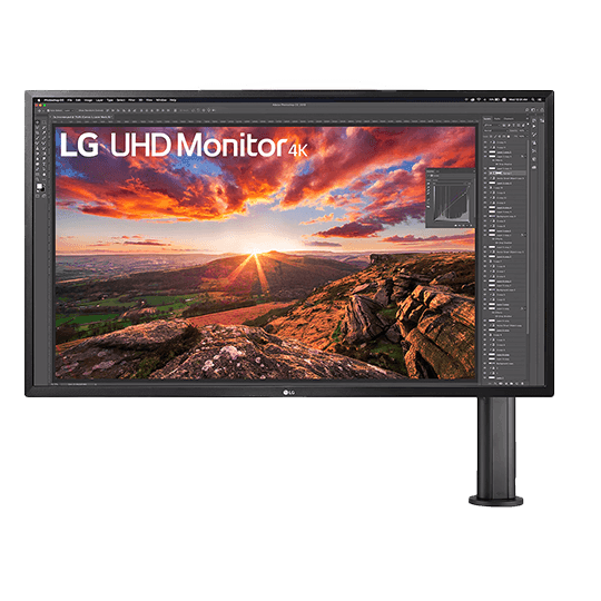 Monitor LG 31.5'' UHD 4K 32UK580-B - Monitor - Innovacell